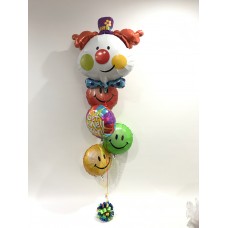 Clown, Get Well and Smiley Foils